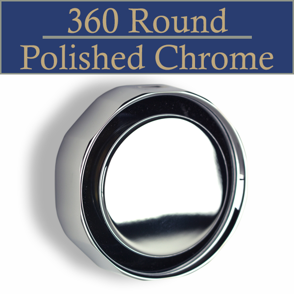 360 Polished Chrome Steam Head