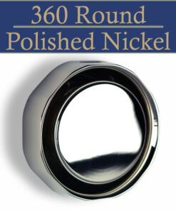 360 Polished Nickel Steam Head